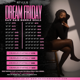 Dream friday raw hair bundle deals
