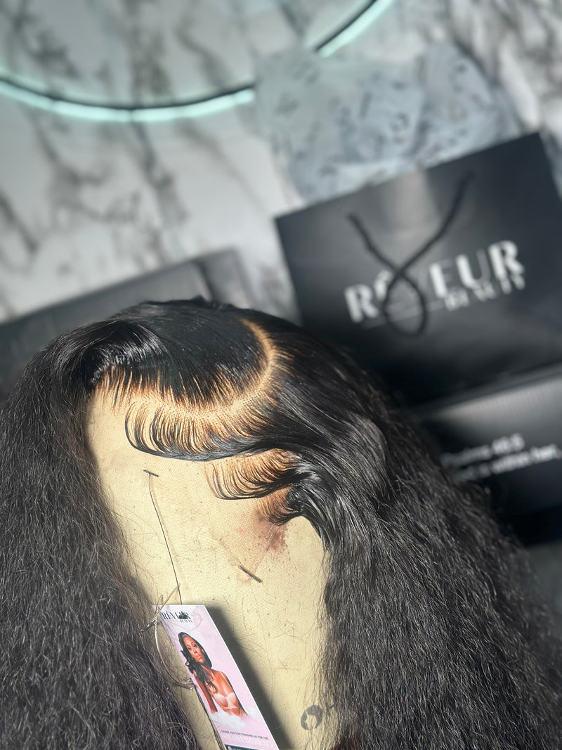Wig customization + styling